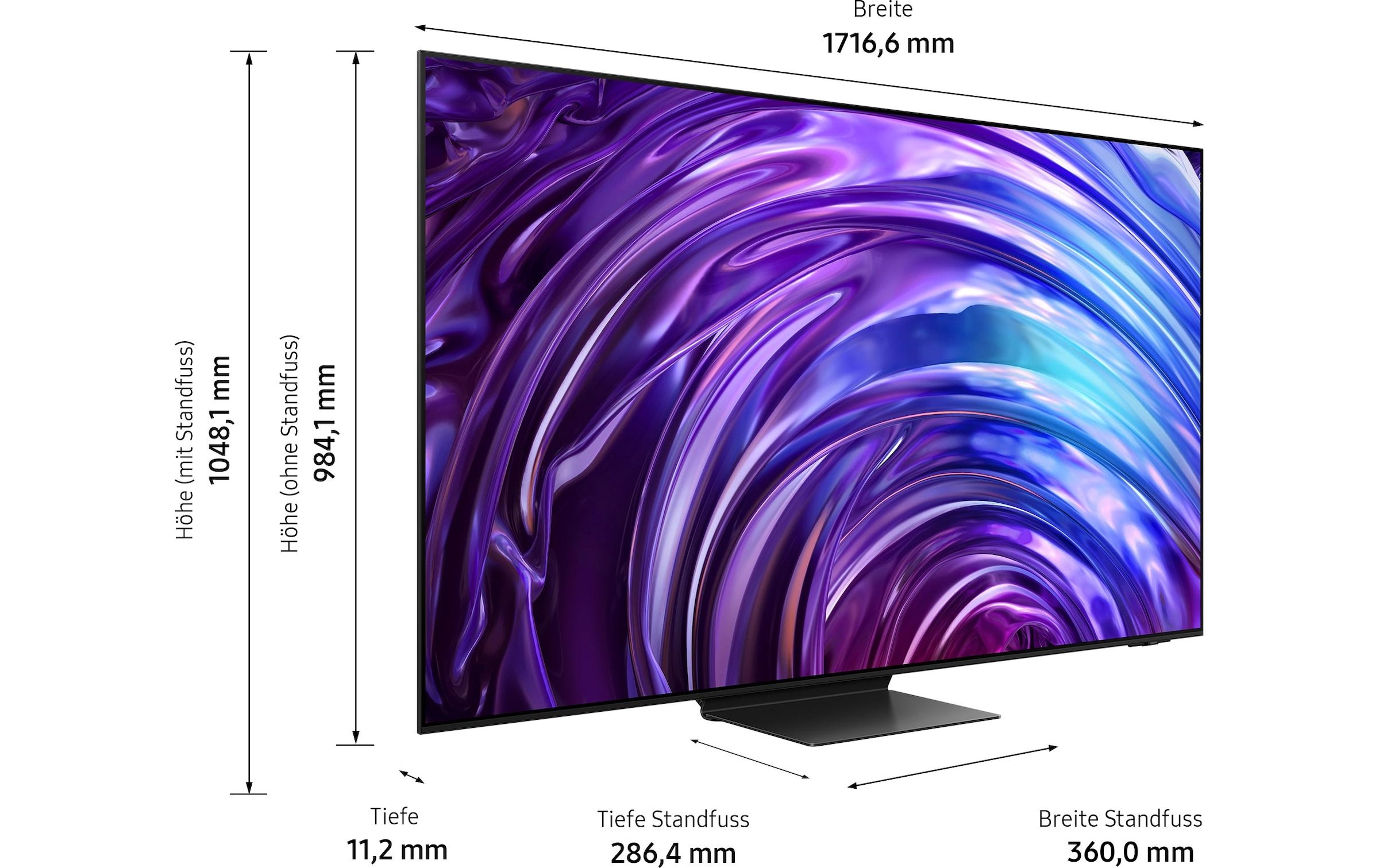 Samsung QLED-Fernseher »QE77S95D ATXZU 77« 195 cm/77 ″
