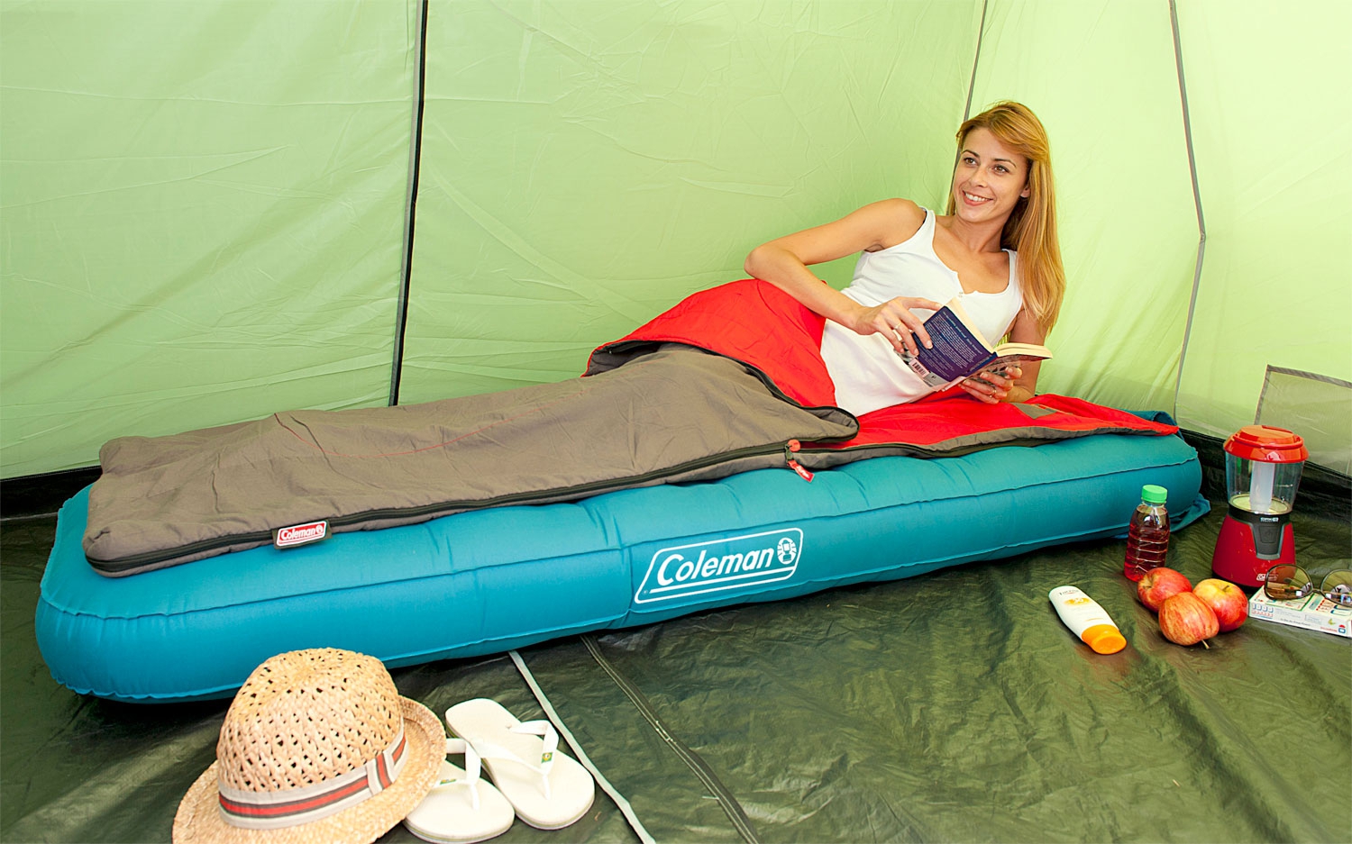 Coleman Extra Durable Single Luftbett 198 x 82 x 22 cm