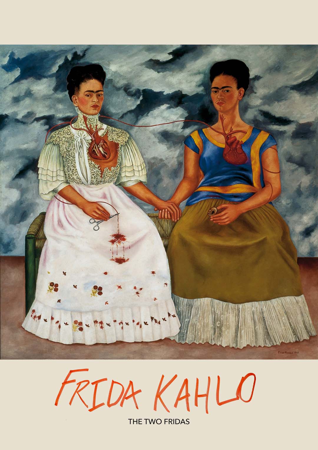 Die zwei Fridas von Frida Kahlo Kunstausstellung