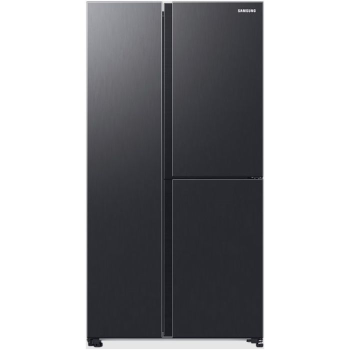 Samsung Side-by-Side RH6ACG892DB1EG Black Steel - Festwasseranschluss