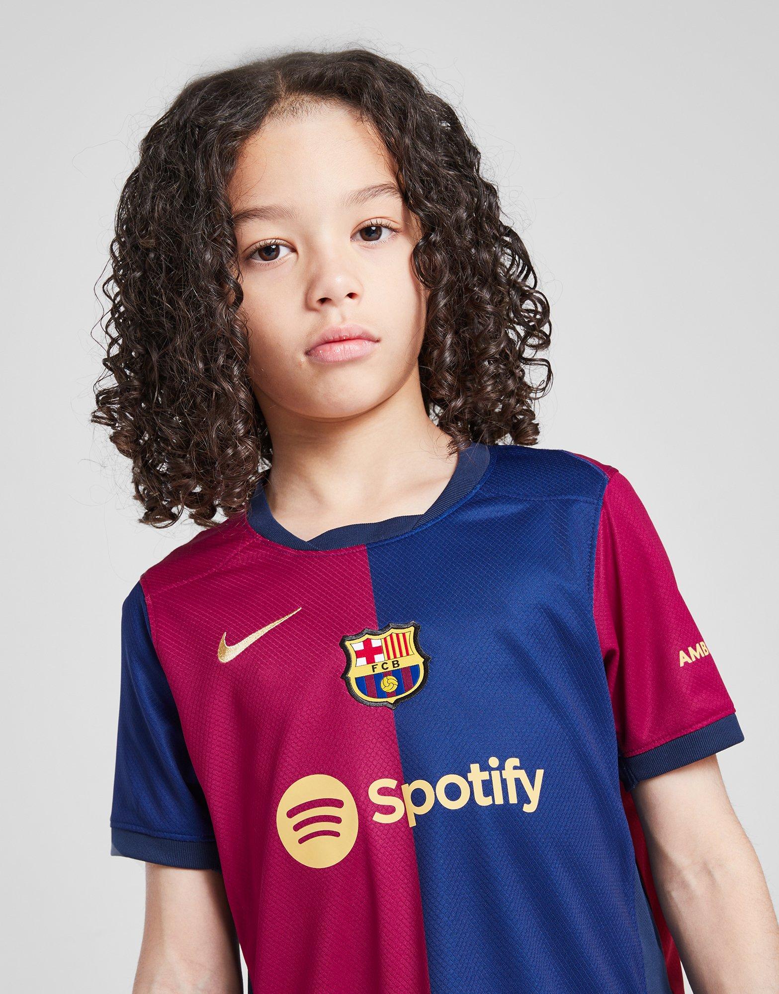 Nike Kit Domicile FC Barcelona 2024/25 Enfant