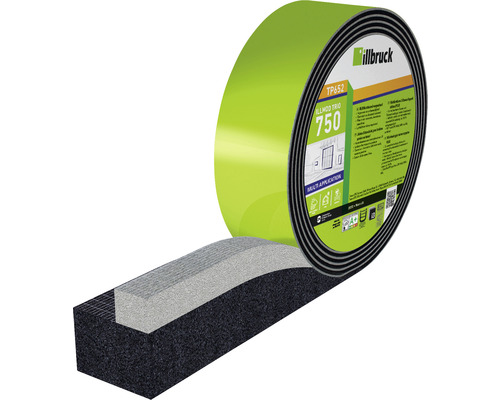 illbruck TP652 illmod Trioplex+ High-End Afdichtingstape 83/8-15 Maat M Zwart 6 m