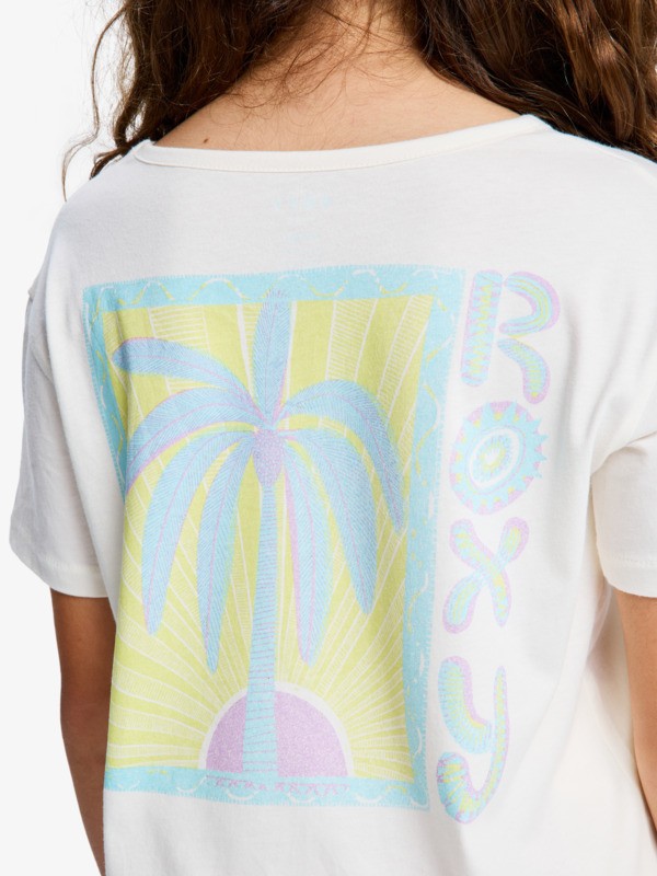 Lilyregular Night Vintage T-Shirt à manches courtes Blanc Fille 4-16