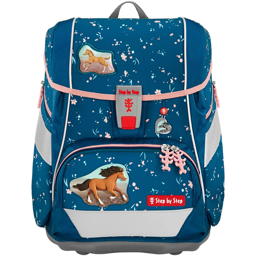 Step by 2in1 Plus - Schulranzen Set 6tlg. Wild Horse Ronja