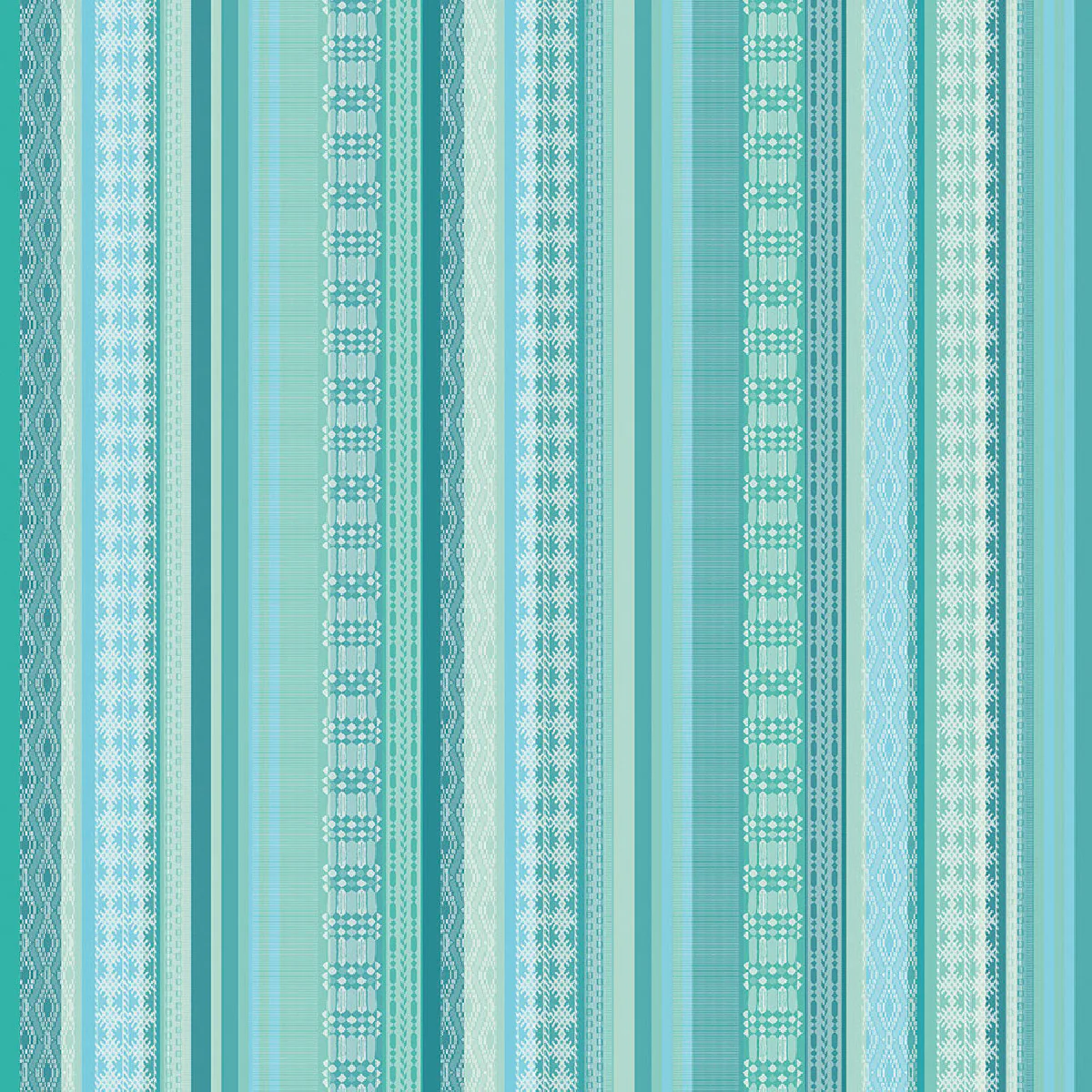 Nappe pur coton bleu 155x260 Garnier Thiebaut