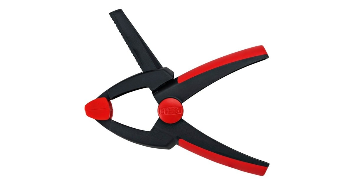 BESSEYVeerklem VarioClippix XV3-50 lijmklem  (Zwart/rood)