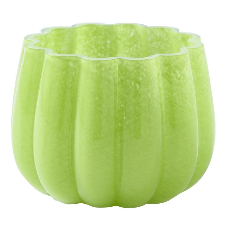 POLSPOTTEN Hurricane Melon vaas groen