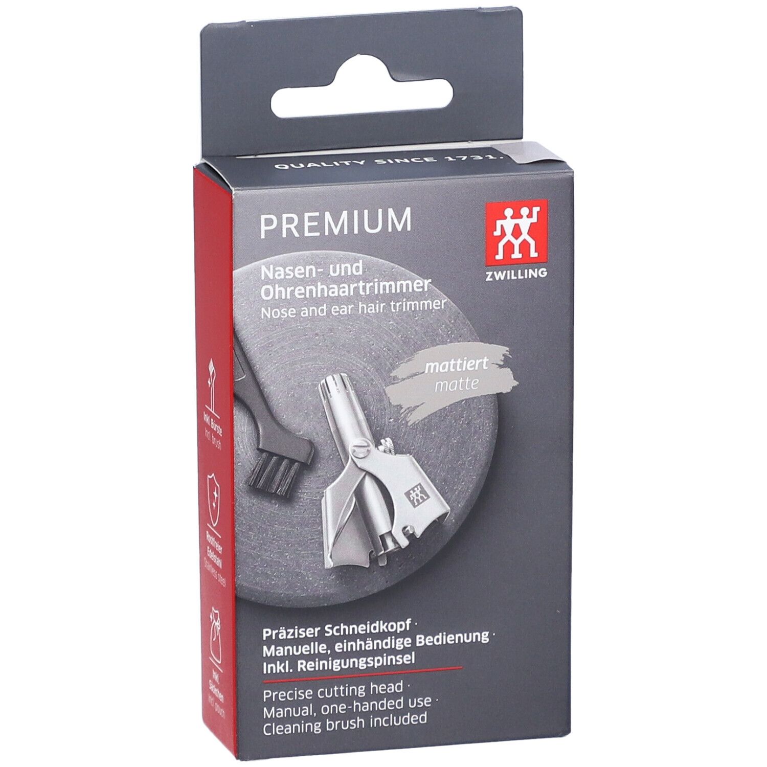 ZWILLING Premium Nasen- und Ohrenhaartrimmer