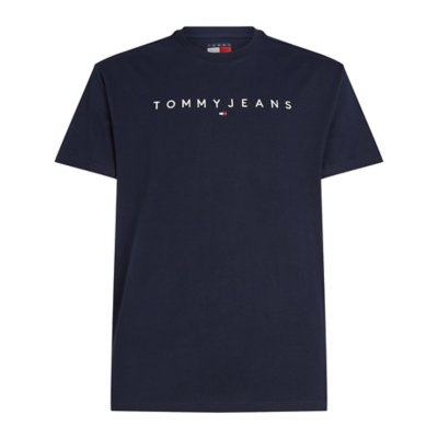 Tee-shirt à manches courtes homme Tjm Reg Linear Logo TOMMY HILFIGER