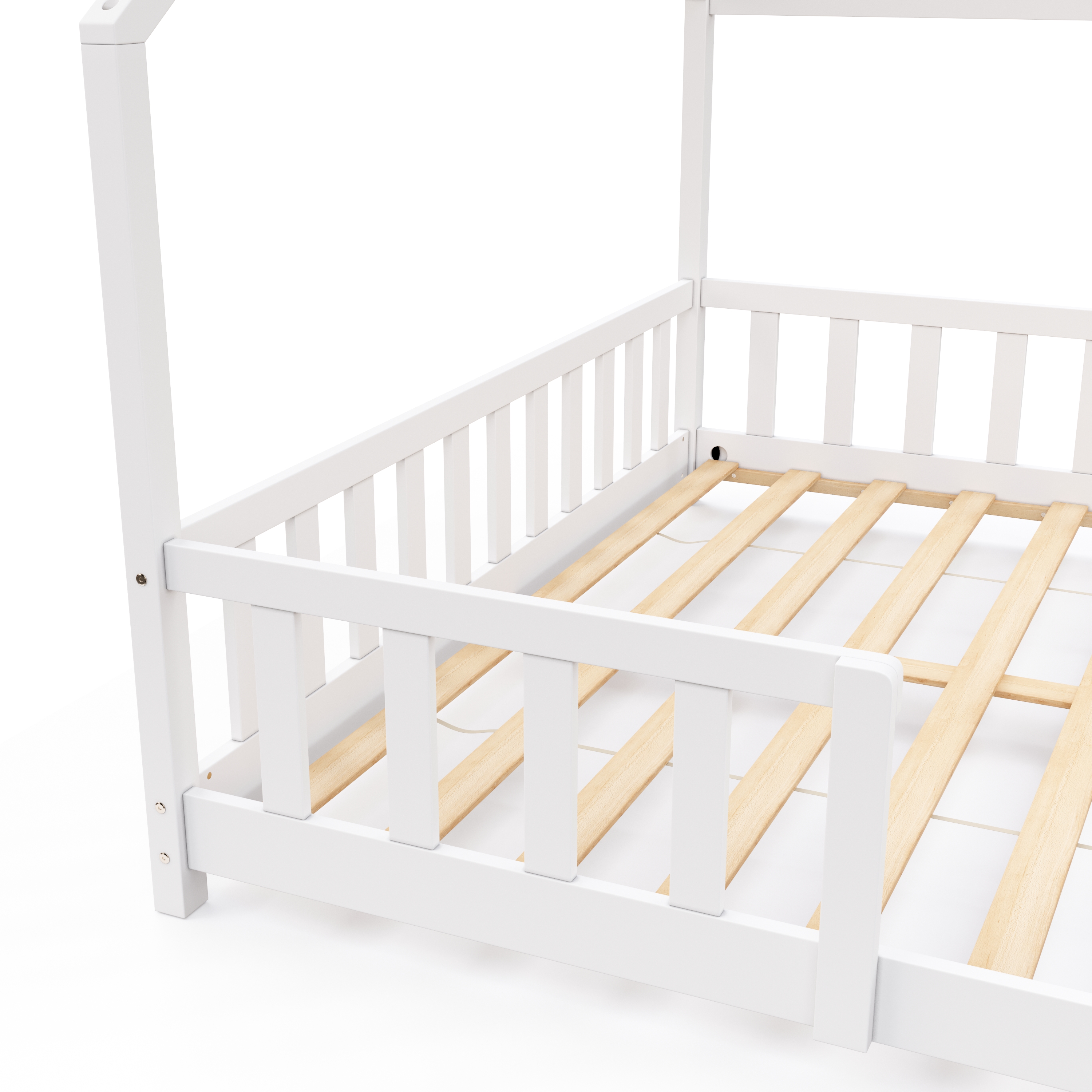 Kinderbett MAISON 160 x 200 cm weiss