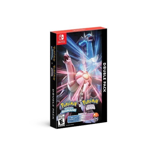Pokemon Brilliant Diamond & Pokemon Shining Pearl Dual Pack ( import)- Nintendo Switch