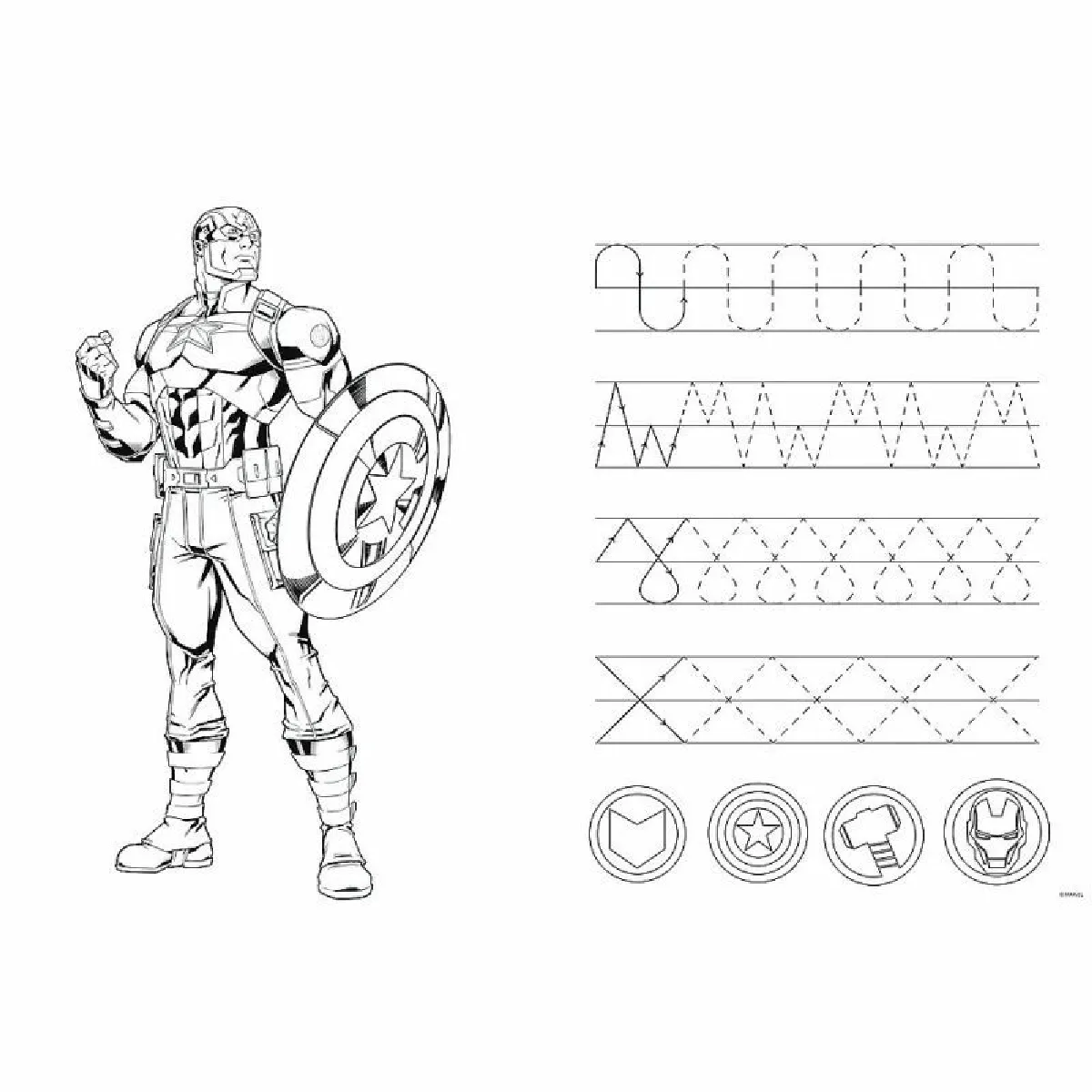 Trefl Puzzle Super Maxi Strong Avengers