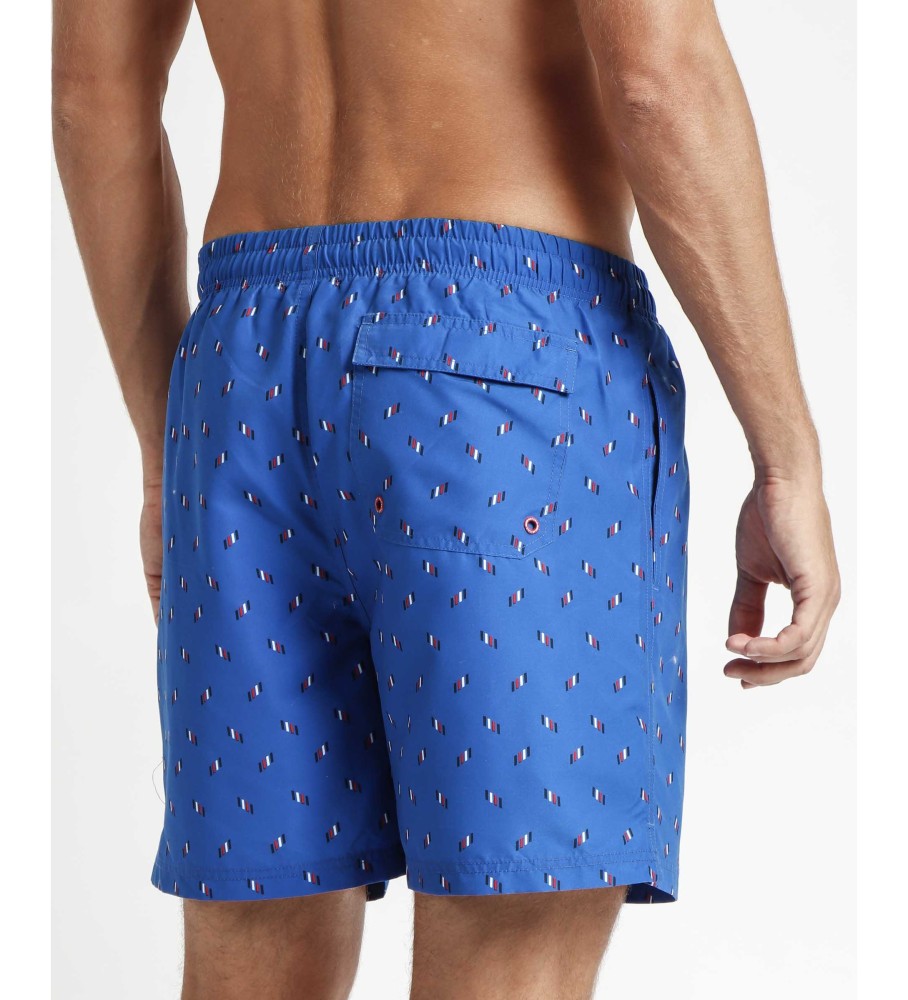 Antonio Miro Sailing Blue Swimsuit