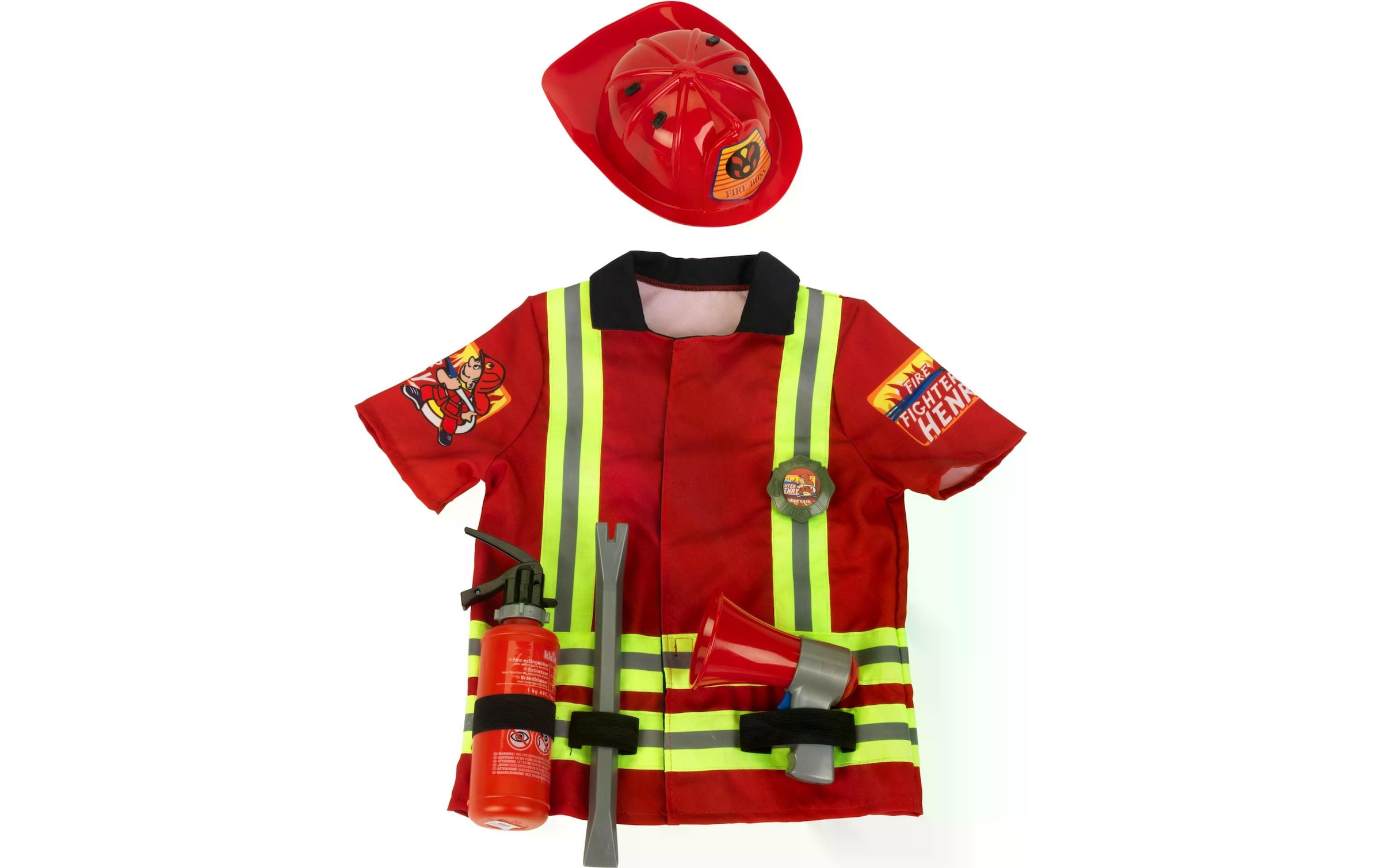 Spielzeug-Arztkoffer »Klein-Toys Rettungsdienst Feuerwehrkostüm«