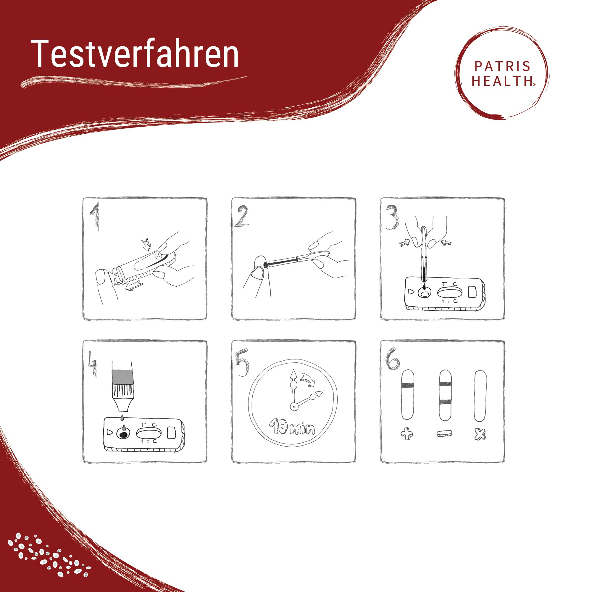 Patris Health® Eisenmangel Selbsttest