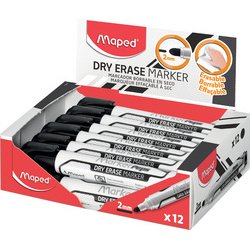 Marqueur pour tableau blanc Marker'Peps Jumbo, noir
