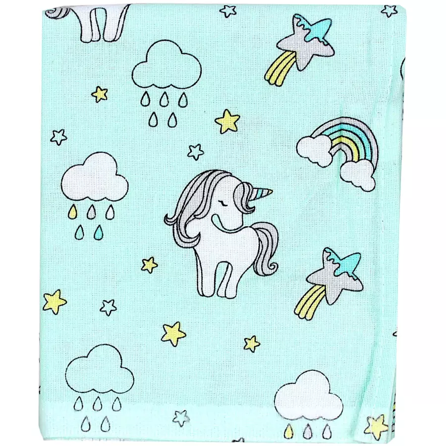 TupTam Baby Moltontücher Flanellwindeln 70x80 5er Set rosagelb