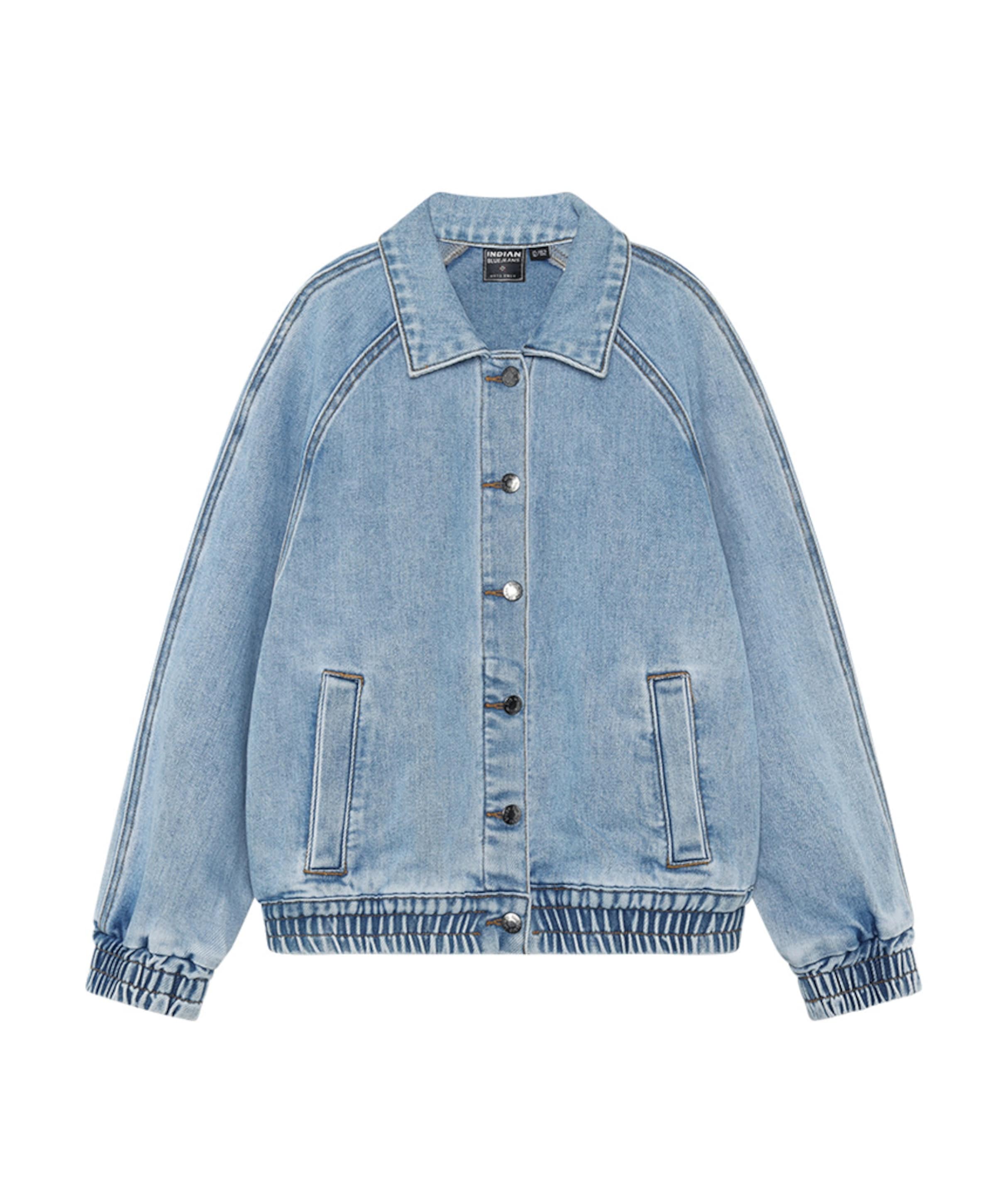 Indian Blue Jeans Meisjes spijkerjas blauw