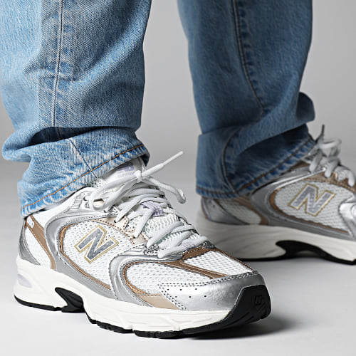 Baskets 530 MR530ZG White Silver Gold