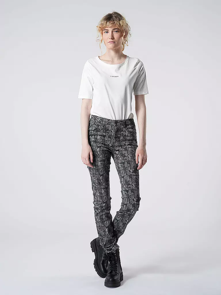 S.OLIVER T-Shirt  weiss
