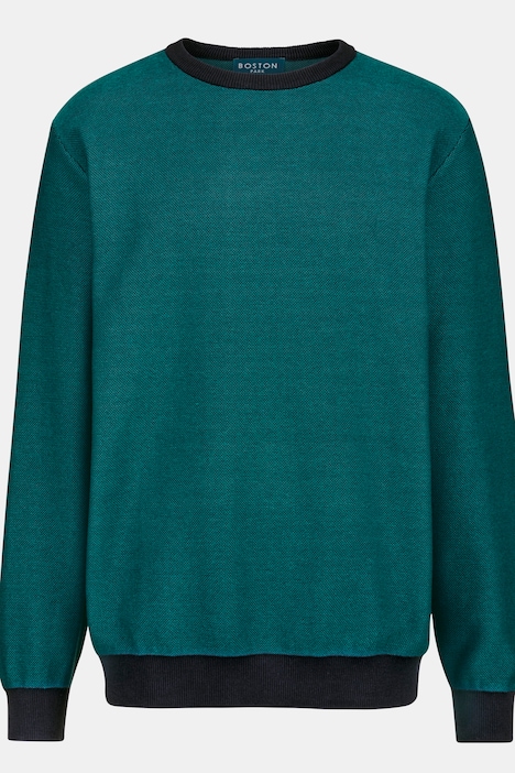 Boston Park Pullover, Bauchfit, Print, Rundhals, bis 80/82