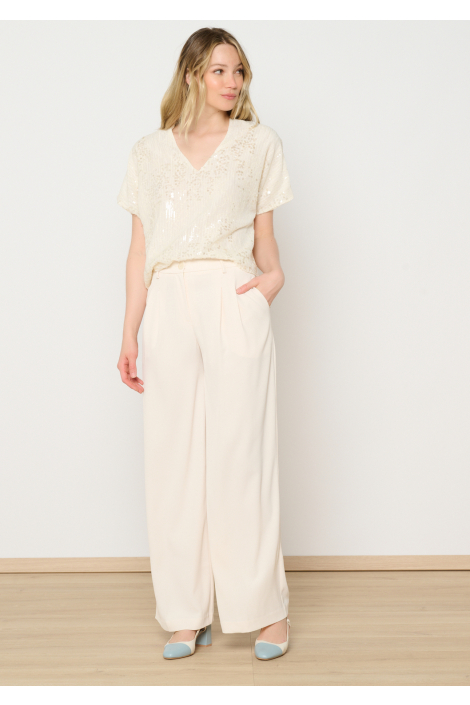 LolaLiza ecru dames blouse