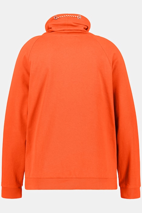 Bellieva-Sweatshirt, elastische Seitennähte, Langarm