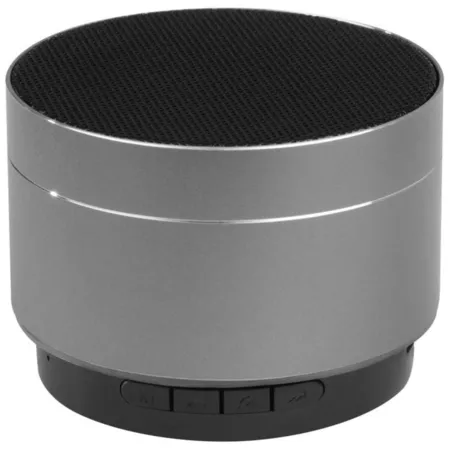 Macma Mini Bluetooth Lautsprecher aus Aluminium, grau