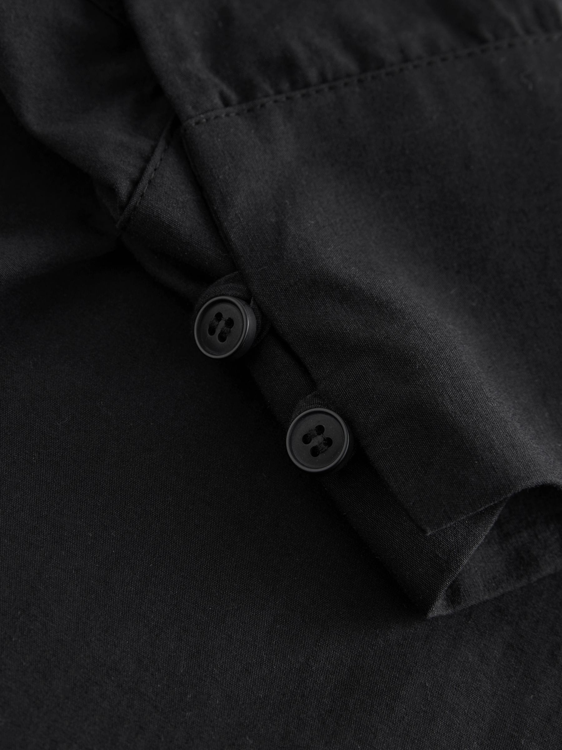 Zwart - Nothing Ordinary Cotton Relaxed Shirt