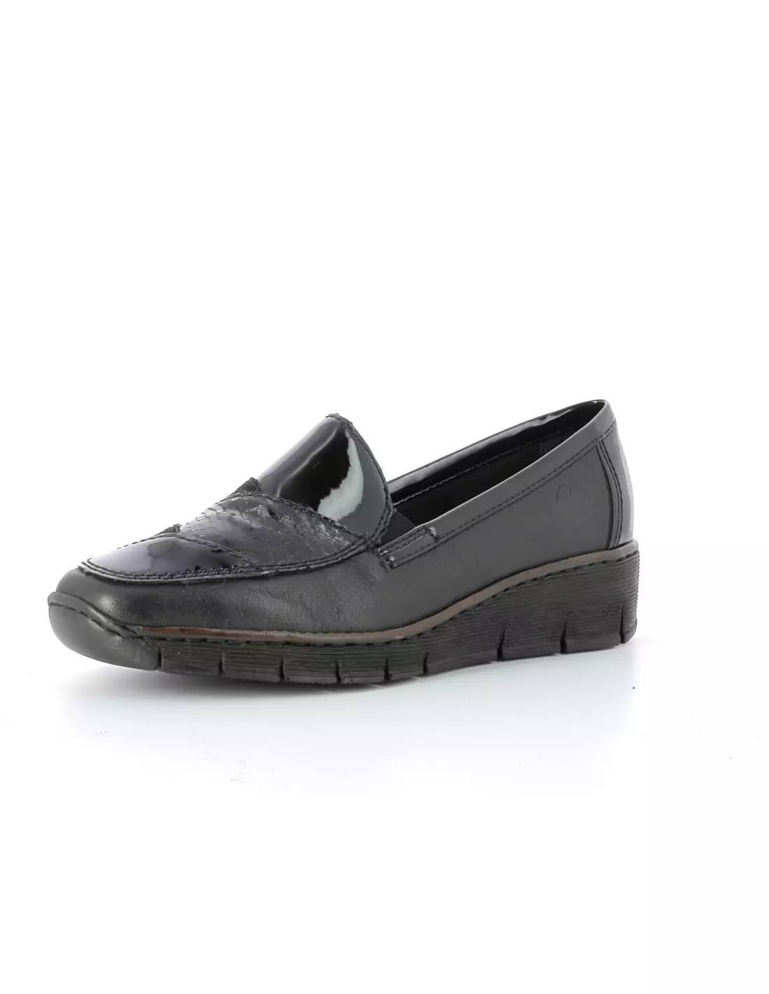 RIEKER 53785 00 - Mocassins & bateaux Schwarz