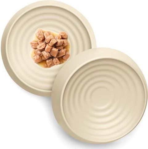 CatGuru - Kattenkommen - Set van 2 - Antislip - Ondiep