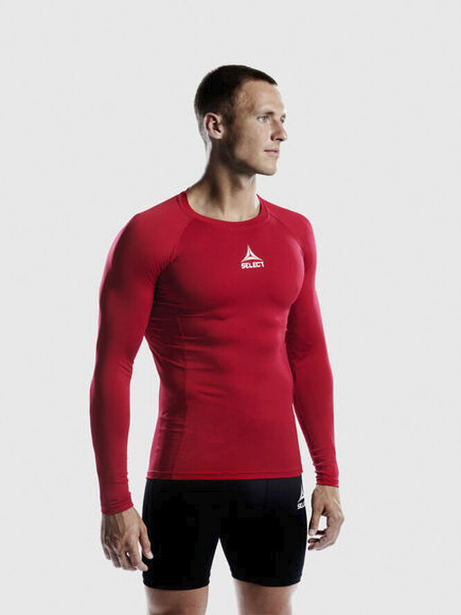 Select Baselayer langærmet Rød