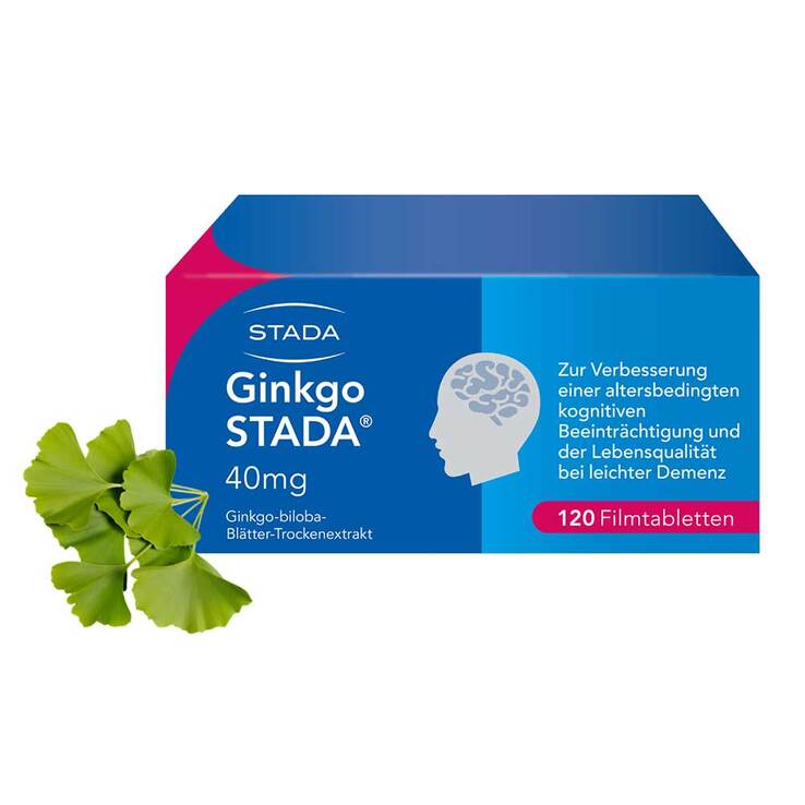 Ginkgo STADA® 40 mg Filmtabletten, 120 St