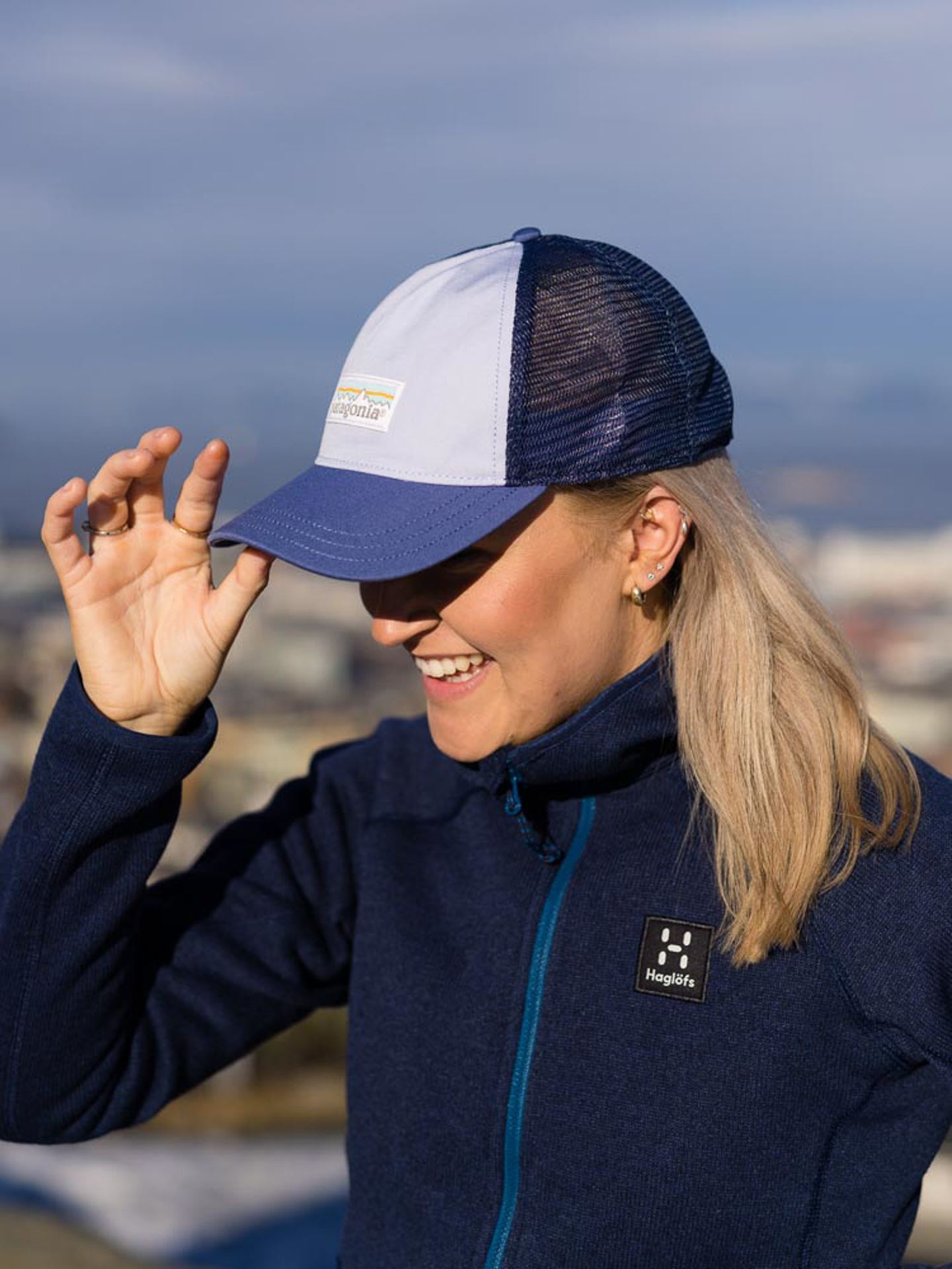 Logo Organic Layback Trucker Hat