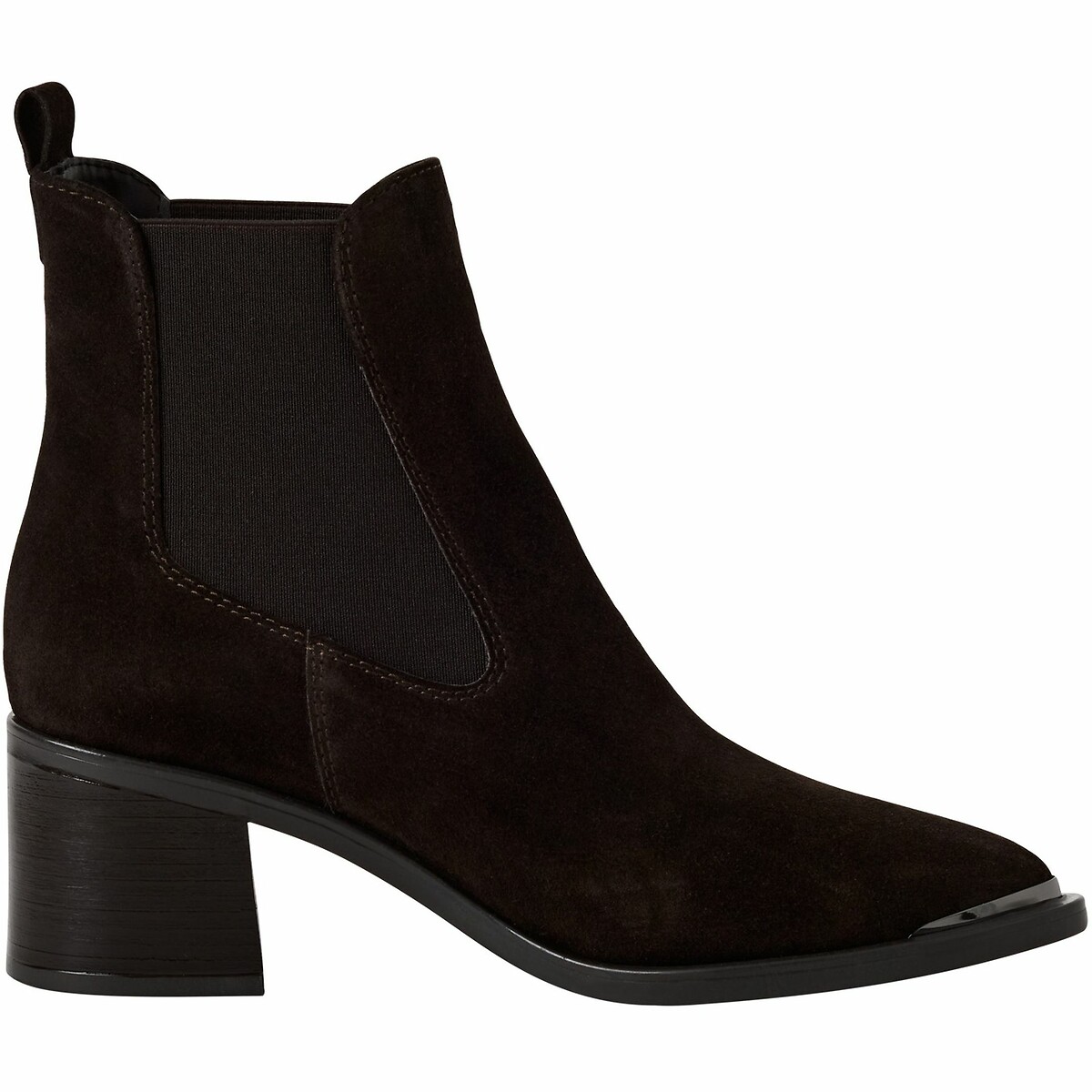 TAMARIS<br>Botas de couro com bico fino