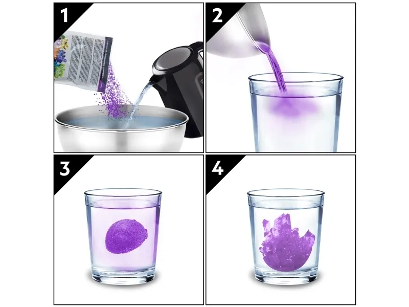 National Geographic Crystal Grow Purple