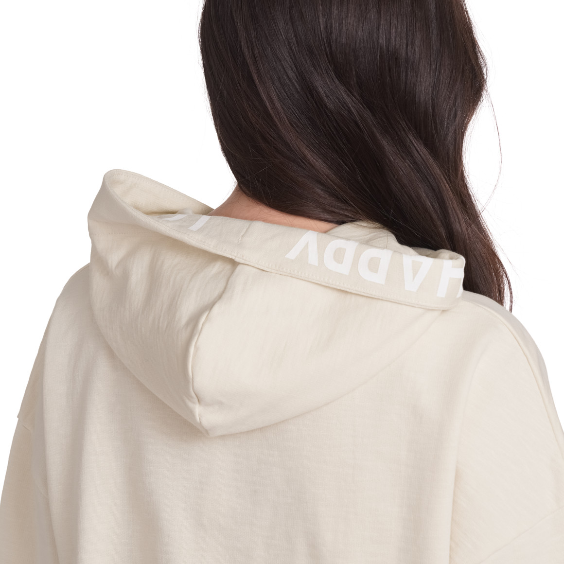 Gina Damen Sweatshirt mit kurzen Ärmeln beige