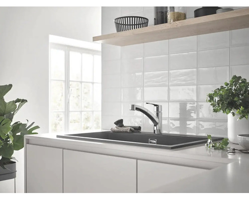 Grohe Quickfix keukenkraan met handdouche START chroom 30307001