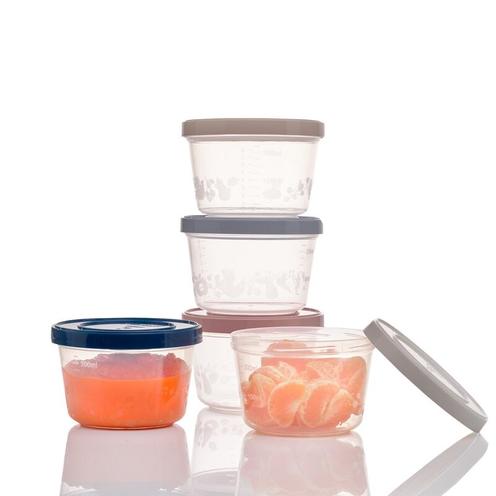 Lot de 5 boîtes de conservation 250mL - THERMOBABY