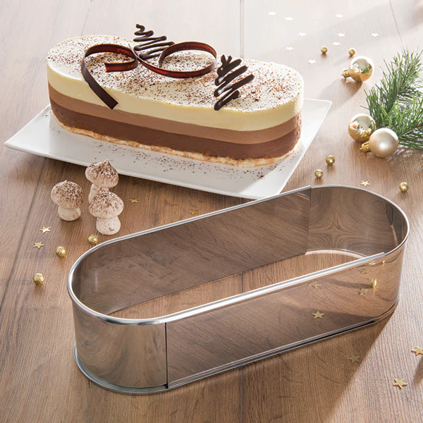 Ovale à pain en inox ajustable 26-38 cm Mathon