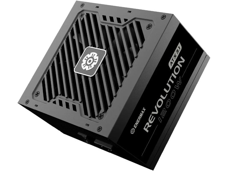 Enermax Netzteil Revolution ATX3.1 1200 W Vollmodulares 1200W Netzteil mit hoher Effizienz und ATX 3.1-Kompatibilität