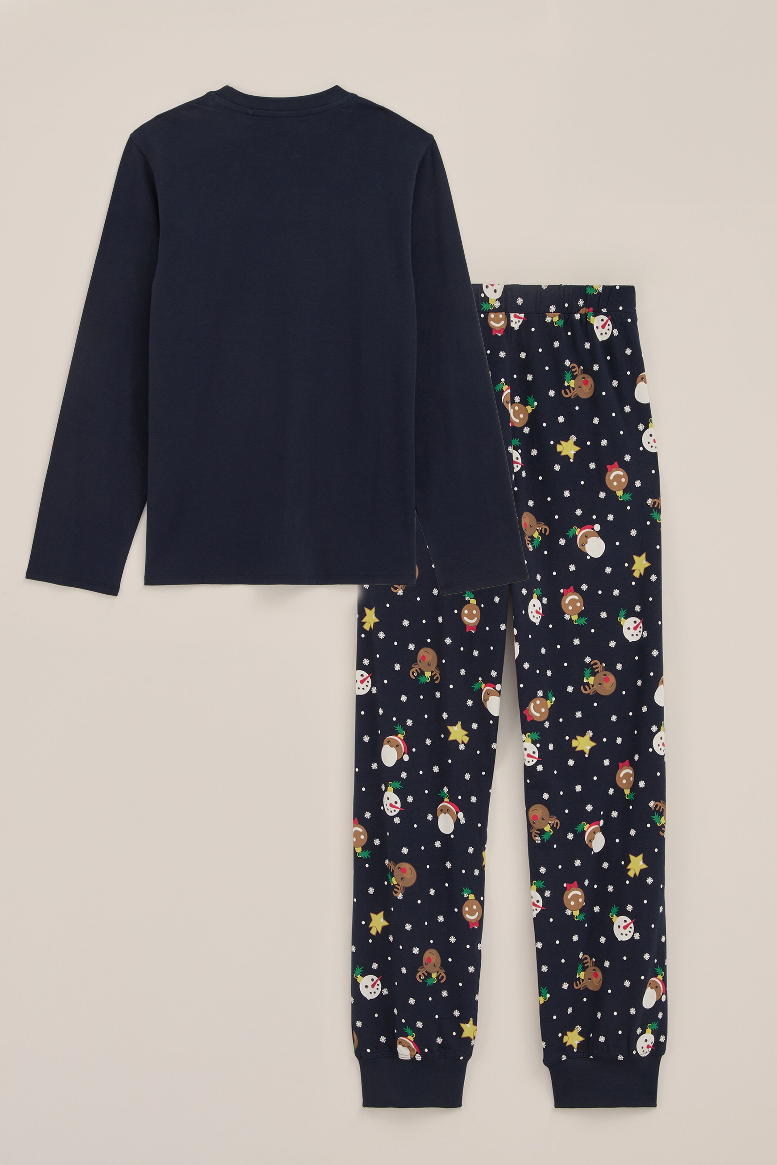 Jongens pyjama fit met dessin Salty Dog Donkerblauw