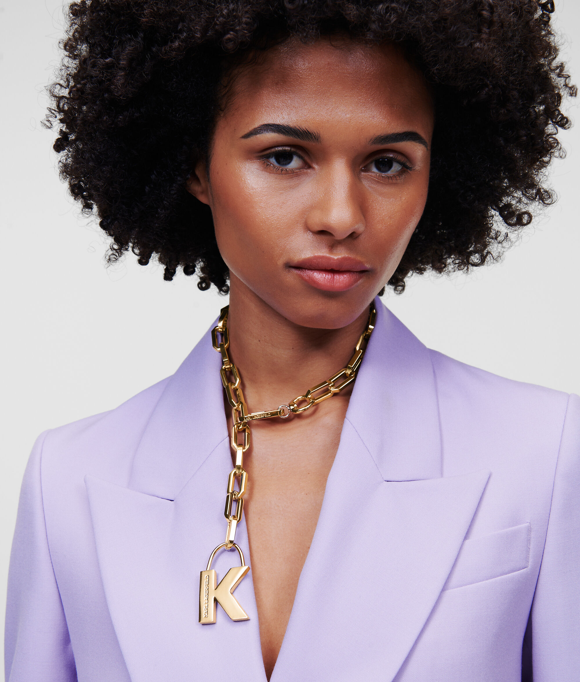 COLLIER CHAÎNE K/METAL
