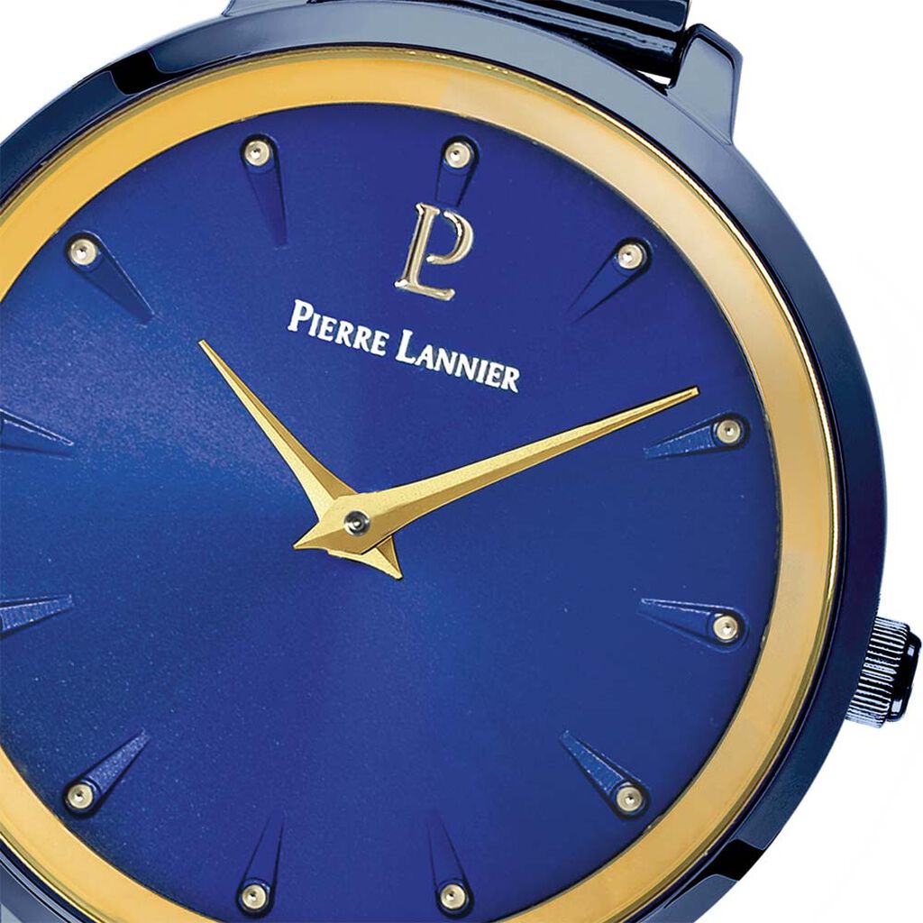 Montre Pierre Lannier Asteroide Bleu