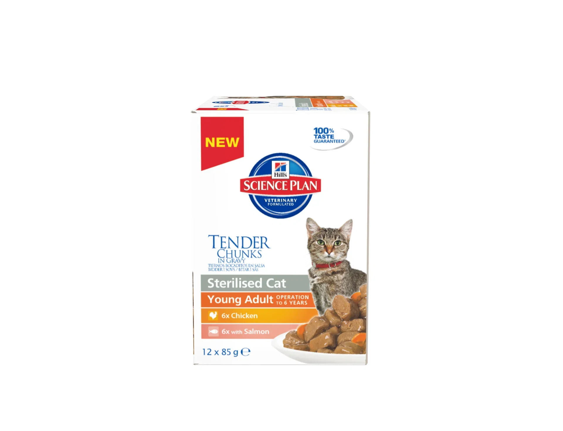 Hills Hill's Sterilised cat Young adult 12x85 g