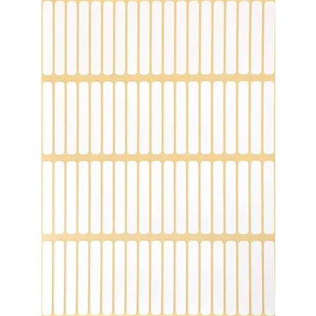 Avery Zweckform 3322 Vielzweck Etiketten 37 x 5 mm, 26 Bogen/1.976 Etiketten, weiß