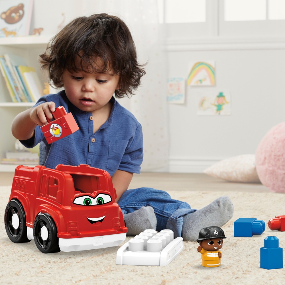 Mega Bloks Lil Vehicles Freddy Feuerwehrwagen