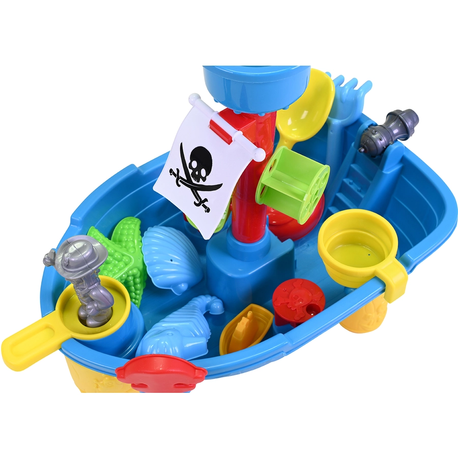 knorr toys® Sand- und Wassertisch Piratenschiff