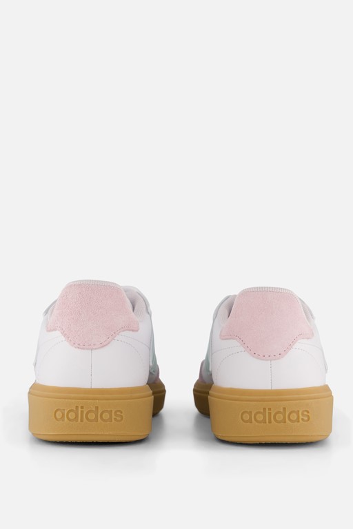 Adidas Courtblock Sneakers wit Imitatieleer