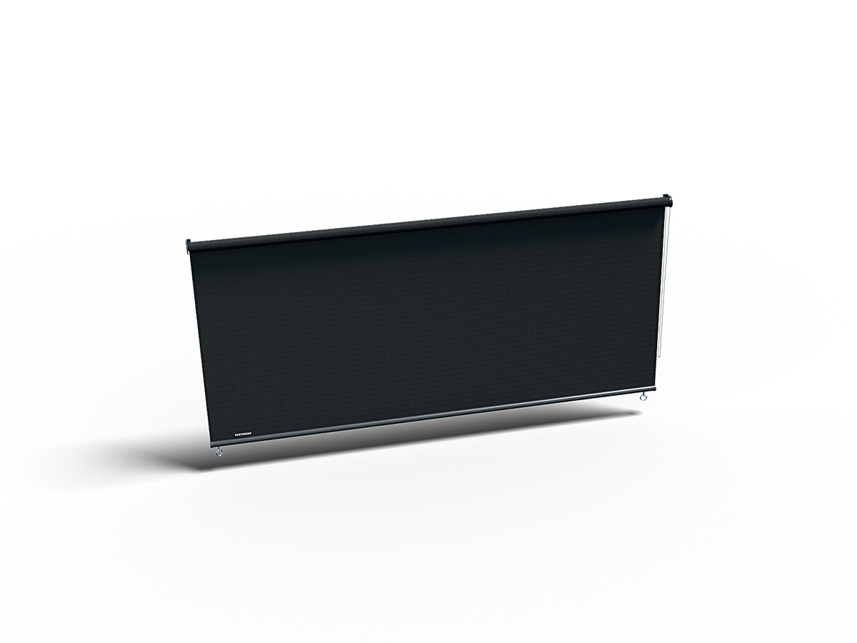 Platinum Coolfit 2,96 x 2,40m zwart rolgordijn